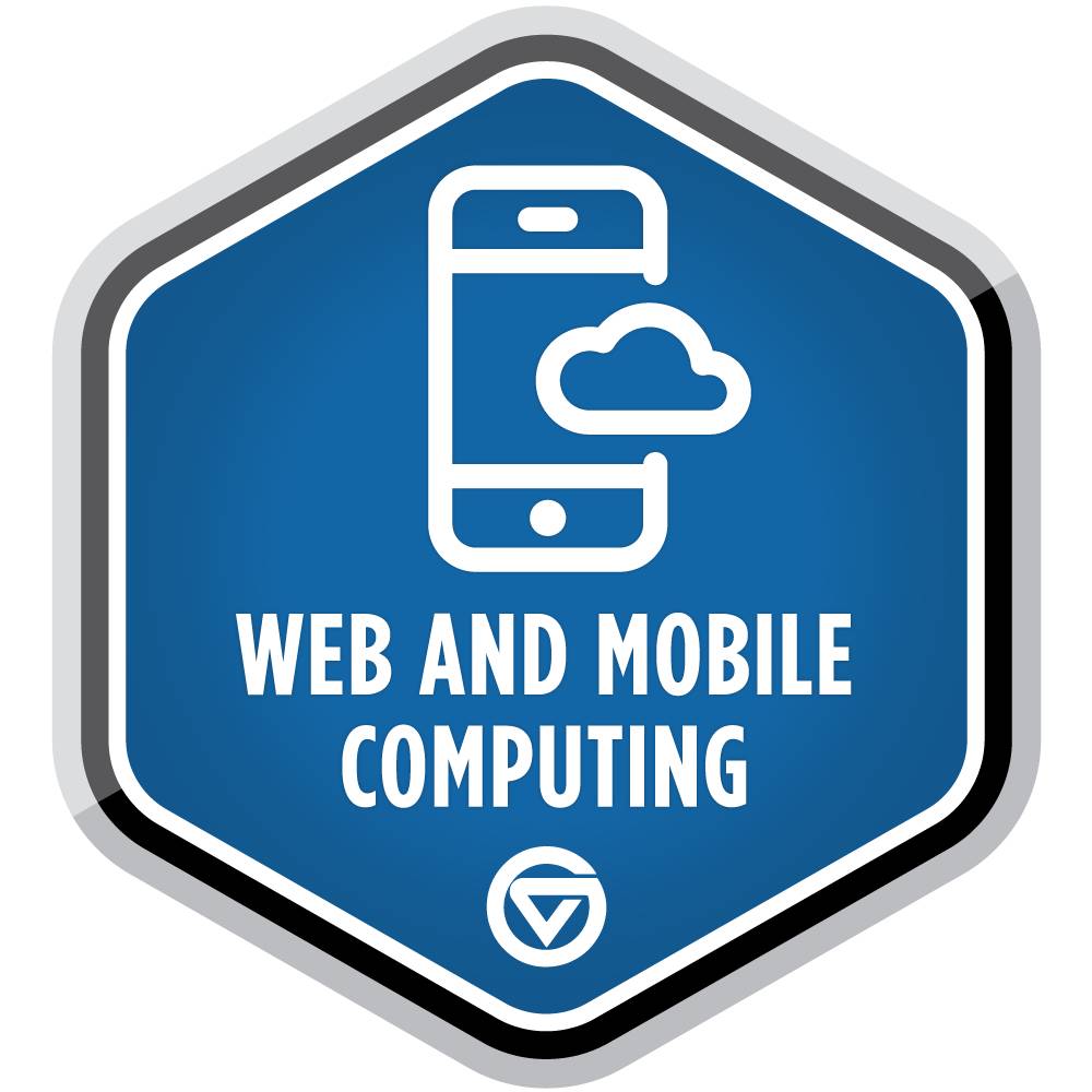 Web and Mobile Computing badge.